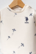 U.S. Polo Assn 2 li Takım USB2605 Ekru