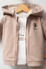 U.S. Polo Assn 3'lü Takım USB2579 Kum