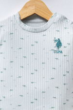 U.S Polo Bebek 2'Li Takım USB2311 Su Yeşili