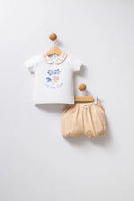 U.S Polo Bebek 2'Li Takım USB2380 Beyaz