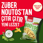 Züber Noutos Fırın Nohut Cipsi 55 Gr Yoğurt ve Mevsim Yeşillikleri